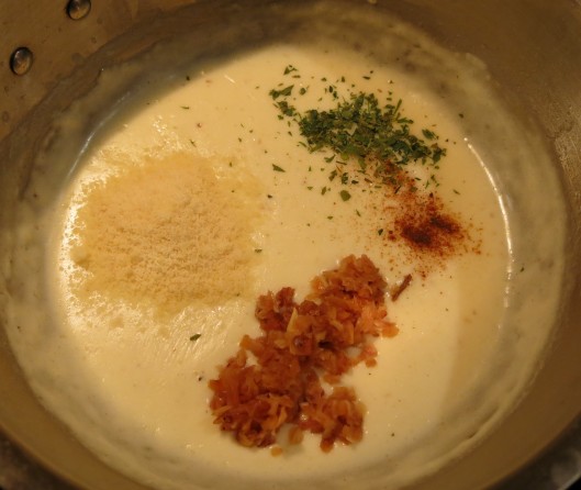 Béchamel Sauce with Additions