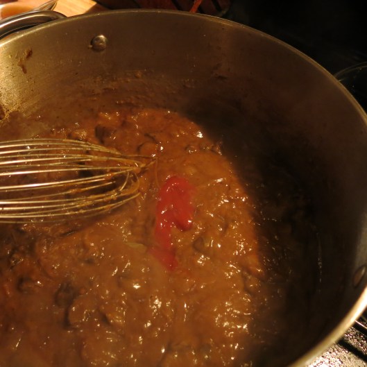 Making Gravy for Mother's Pot Roasted Perfection