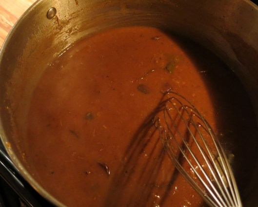 Finishing Gravy for Mother's Pot Roasted Perfection