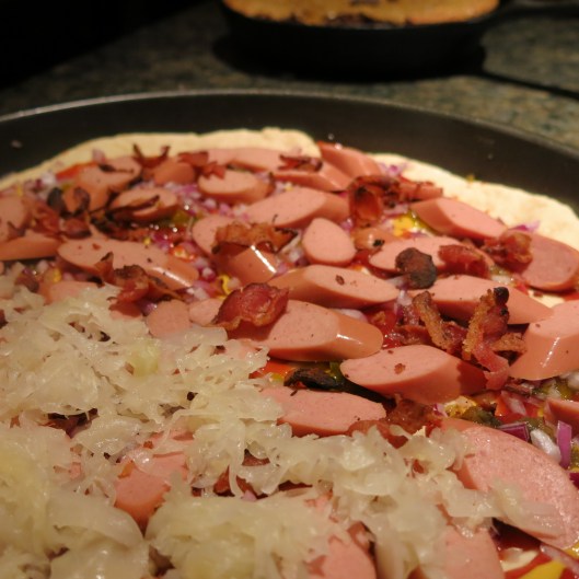 Hot Dog Pizza