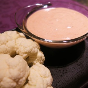 Russian Dressing with Sour Cream as a Dip