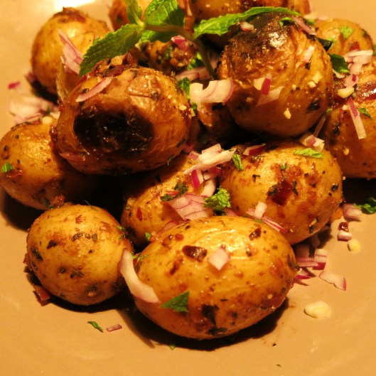 Stovetop Pan-Roasted Potatoes just waiting for your fork!