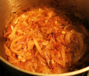 The Onions Caramelized, Softened and Sweet