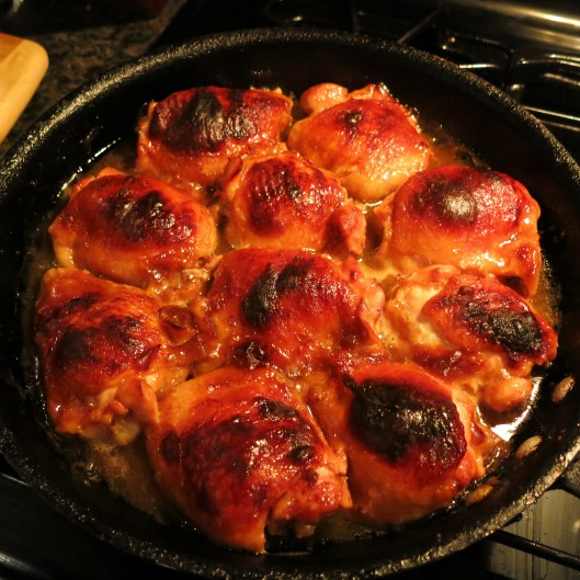 Roasted Kung Pao Thighs