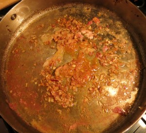 Pan Drippings, Shallots for Chicken Gravy