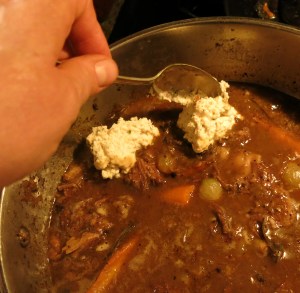 Beef Stew with Dumplings