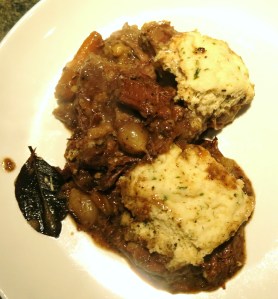 Beef Stew with Fluffy Dumplings