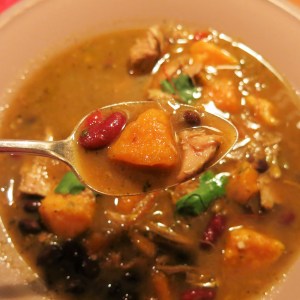 Sweet Potato-Black Bean with Turkey