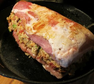 Pork Loin Stuffed