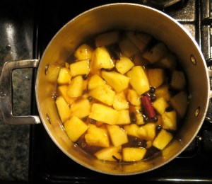 Sweet & Spicy Pickled Pineapple