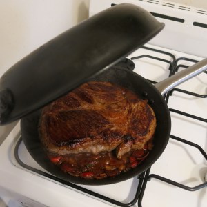 Make-shift Dutch Oven for Deconstruced Cuban-Style Pot Roast