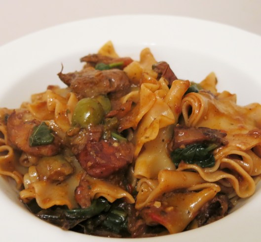 Cuban Beef Ragu with Pasta