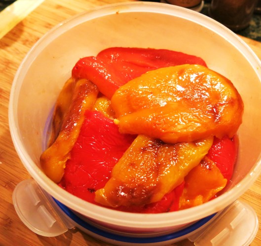 Simple Fire-Roasted Bell Peppers, Plain 