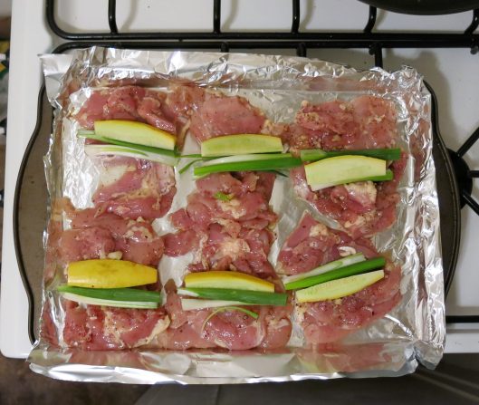 Citrus-Roasted Persian Chicken Thighs