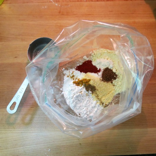 Seasoned Flour Mixture for Dredging