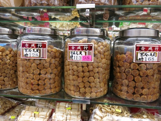 Dried Scallops - Chinatown Market in Vancouver, BC, Canada