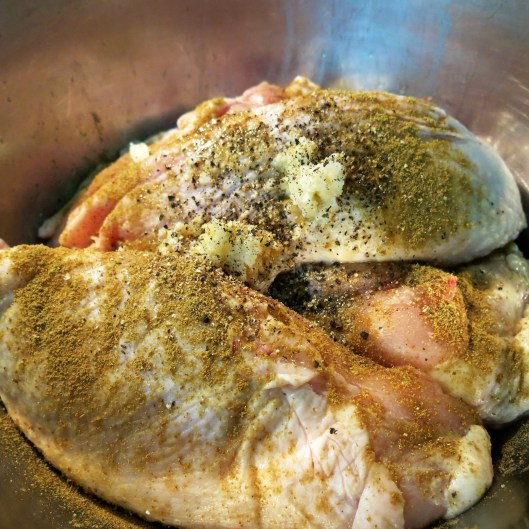 Cumin-Garlic-Lime Chicken with Honey