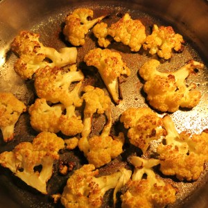 Roasted Cauliflower Florets