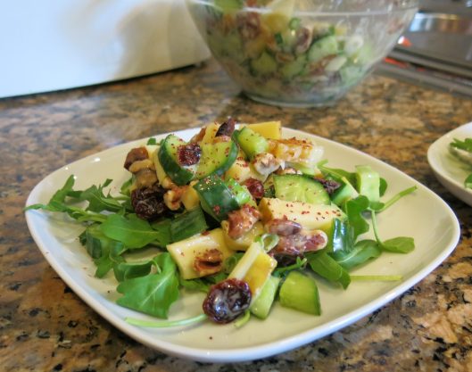 Cucumber-Apple Summer Salad