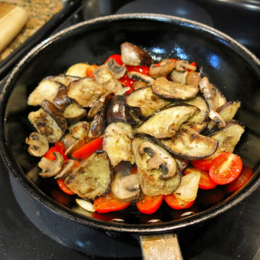 Lebanese-Style Eggplant with Tomatoes, Garlic and Mint