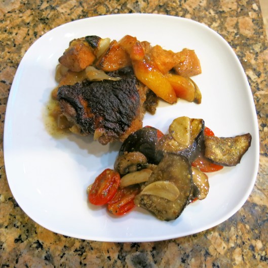 Lebanese-Style Eggplant with Tomatoes, Garlic and Mint 