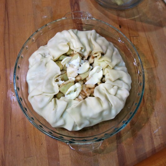 Rustic Apple-Pear Tart 