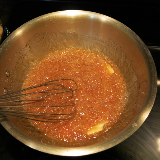 Caramel Apple Sauce with Bourbon