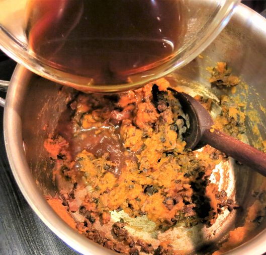 Cream of Mushroom-Pumpkin Soup with Sherry