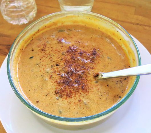 Cream of Mushroom-Pumpkin Soup