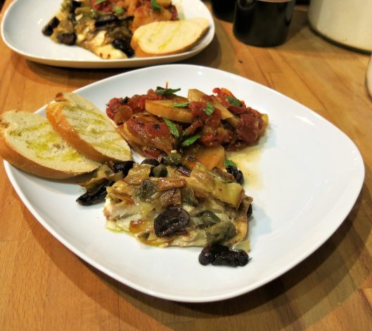 Slow-Roasted Tilapia with Leeks and Capers