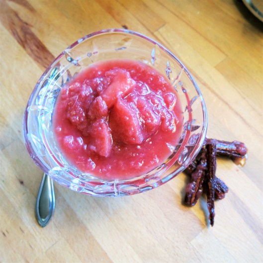 Spiced Pear-Plum Applesauce