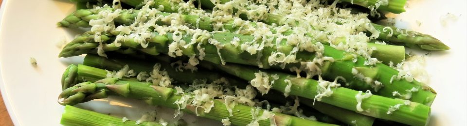 Asparagus with Bleu Cheese
