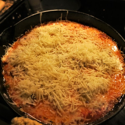 Pizza Fondue-Skillet Dinner