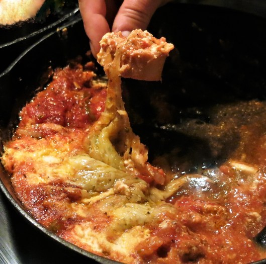 Pizza Fondue-Skillet Dinner