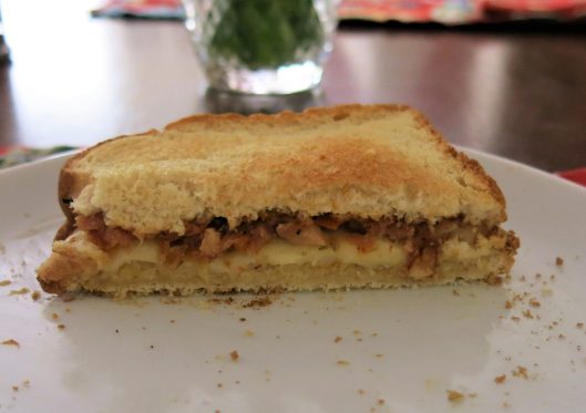 Grilled Cheese with Roasted Pineapple for Roasted Citrus Tapenade