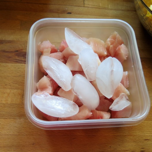 Chilled Corvina for Touch-of-Spring Ceviche