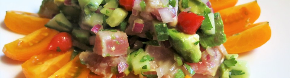 Tuna-Avocado Ceviche