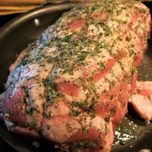 Florentine Pork Roast with Garlic and Rosemary