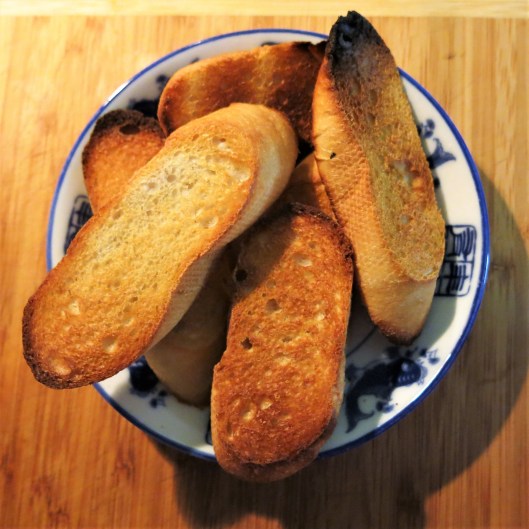 Toasted Day Old Bread