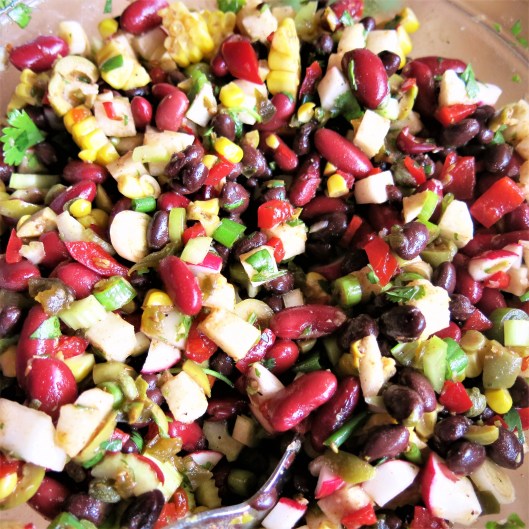 South-of-the-Border Bean Salad (or Salsa)