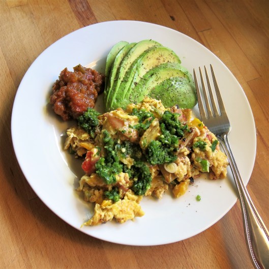 Hangover Eggs with Schug