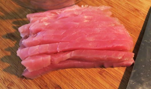 Slices of Fresh Tuna Steaks