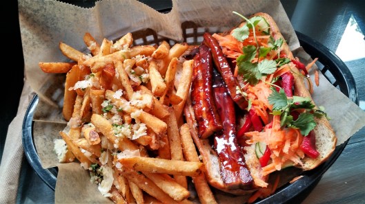 Bahn Mi with Garlic-Parmesan Fries from For Love and Food Café
