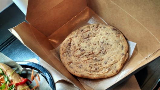 Giant Heath Bar Cookies from For Love and Food Café