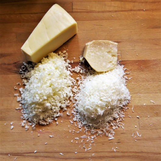 Fontina & Parmesan Cheeses