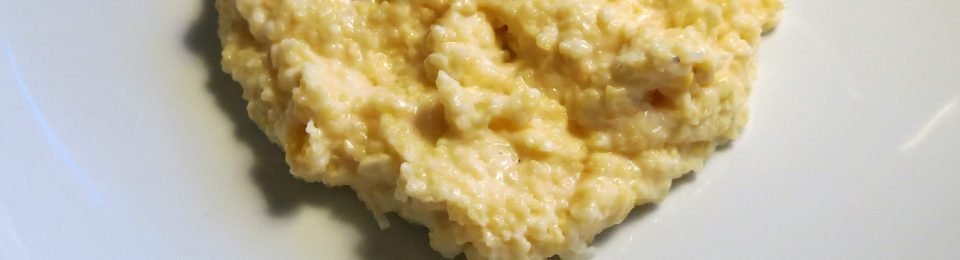 Creamy Corn and Cheese Polenta