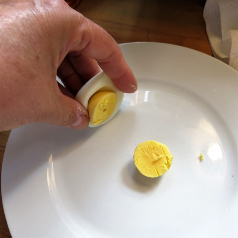 Preparing Deviled Eggs