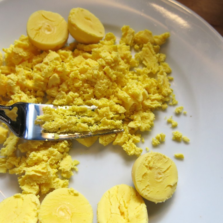 Preparing Deviled Eggs
