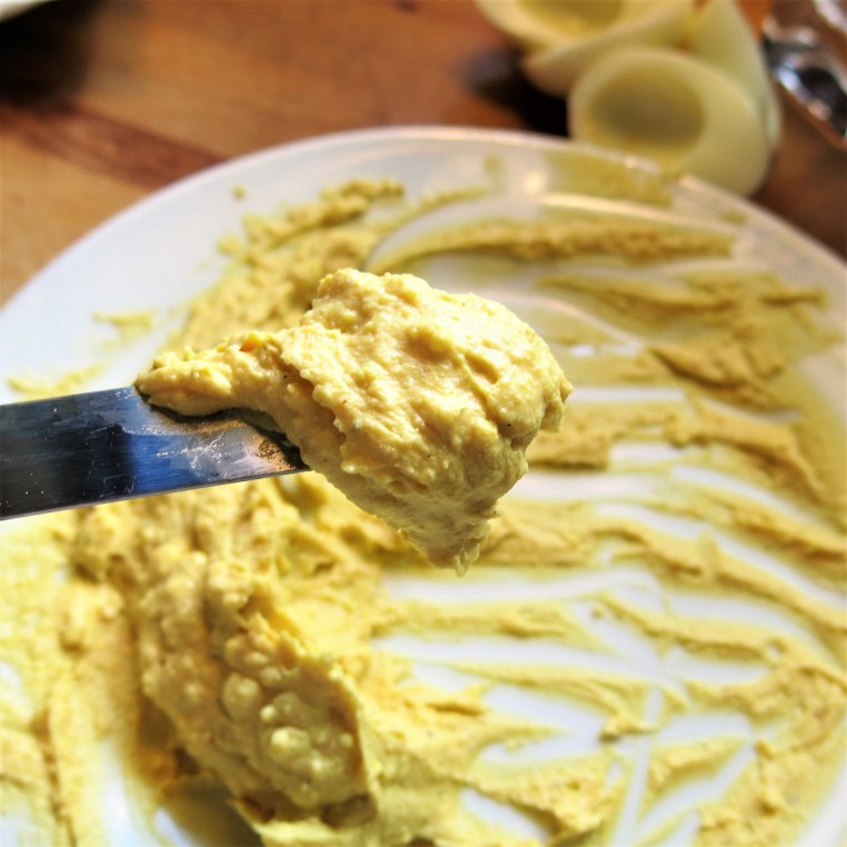 Preparing Deviled Eggs