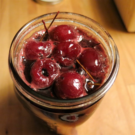 Pickled Bing Cherries